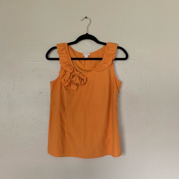 J. Crew | Cayla Ruffled Shell - Picture 2 of 6